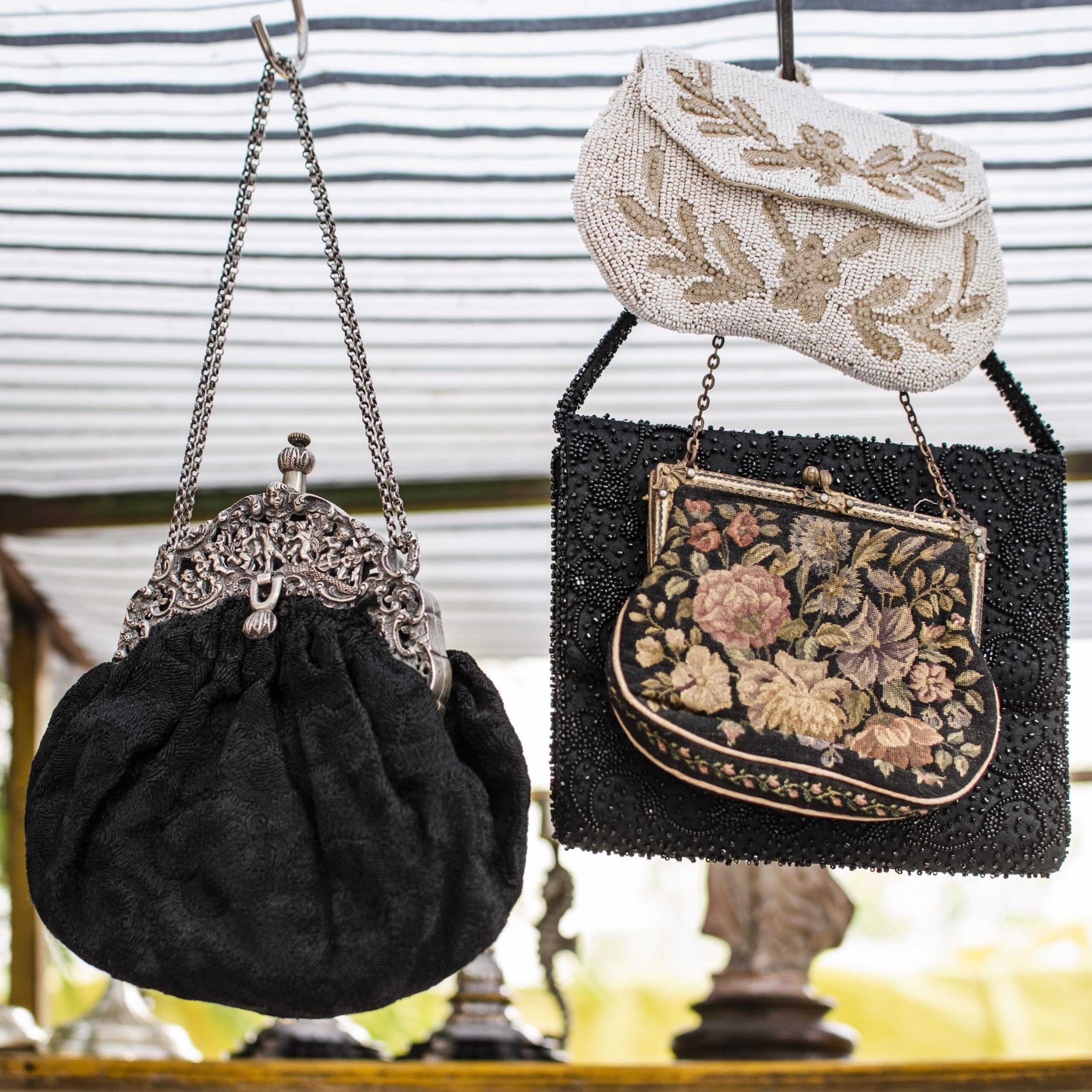 Home antiques market objects arrangement